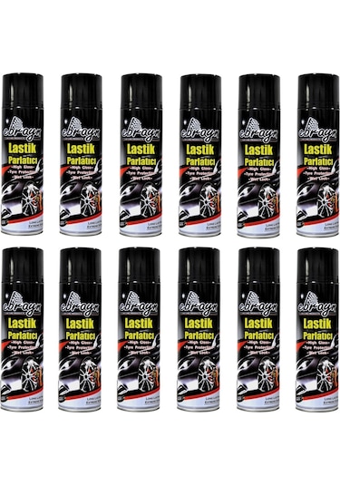 Lastik Tampon Parlatıcı Koruyucu Ebrayn Sprey 500 Ml 12 Adet