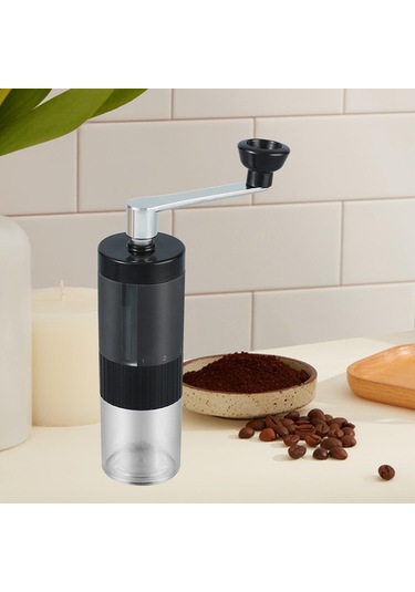 Homyl Manuel Kahve Öğütücü El Krank Çekirdeği Siyah