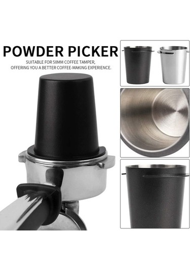 Metabagua Kahve Dozaj Kabı, Paslanmaz Çelik Dozaj Kabı Aksesuarları Bylk4a Gümüş