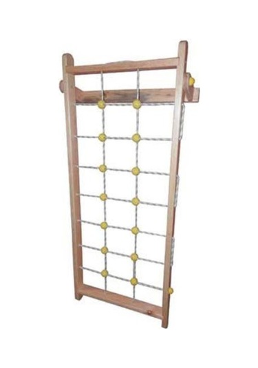 Ahşap İp Tırmanma Aktivite Merkezi Eğitici Zeka Geliştiren Monte