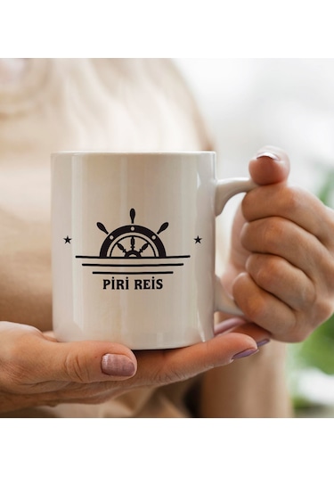 Bk Gift Kişiye Özel Tekne Marin Ve Denizcilik Tasarımlı Beyaz Kupa-5, Arkadaşa Hediye Kobitmeyencom33388 Bk Gift