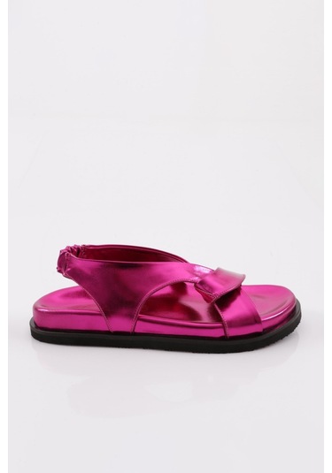 Dgn 3040 Kadin Çapraz Bantli Sandalet 3040-2261-R13812 Fuşya