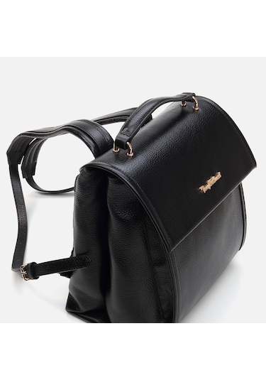 Hotiç Hakiki Deri Siyah Kadın Sırt Çantası 03cah290550a100 Siyah