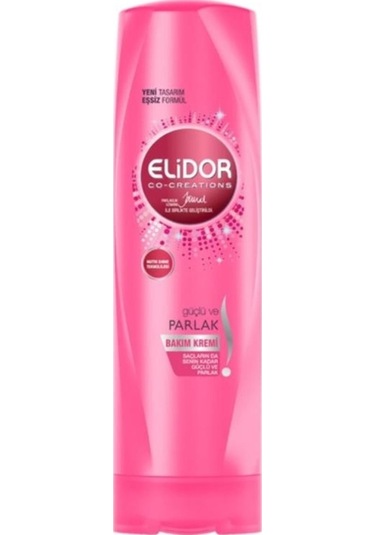 Elidor Güçlü ve Parlak Saçlar için Saç Bakım Kremi 350 ML