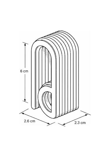 2'li Set Minimalist Modern Havlu Askısı - 3d Tasarım Banyo Ve Mutfak Askılığı
