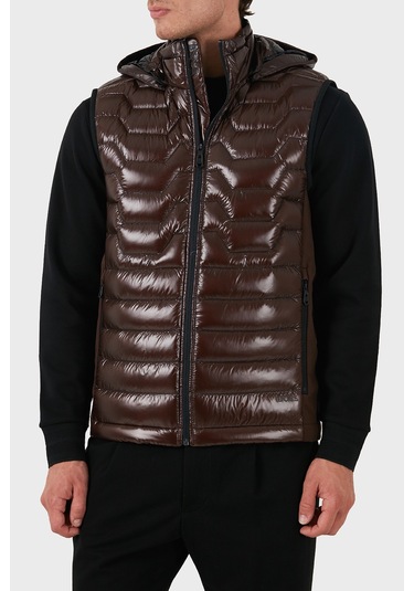 Boss Erkek Yelek 50517763 213 Kahve Kahve