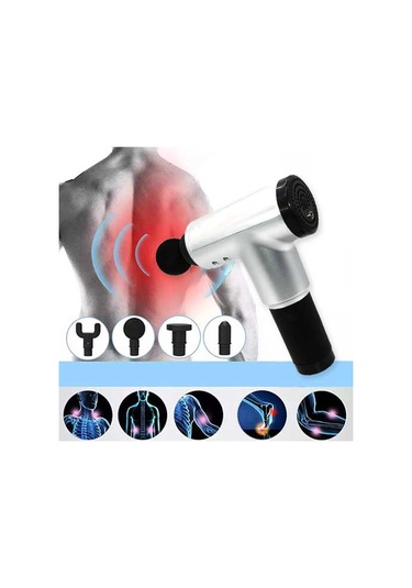 Fascıal Gun  4 Başlıklı Masaj Aleti Tabancası