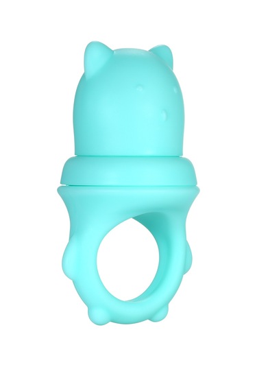 Xindoker Bebek Meyve Sebze Yeme Aleti, 3 Farklı Boyutlu Silikon Emzikli 2 Adet , Yeşil, Sağlıklı Beslenme Aracı