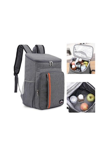 Novahub 18l Su Geçirmez Soğutucu Sırt Çantası, 18l Kapasite, Gri, Oxford Kumaş, Yalıtımlı, Sızdırmaz, Seyahat, Picnik, Öğle Yemeği Çantası Çok Renkli