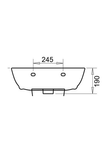 Polo Lavabo 45x55cm Turaser Diğer