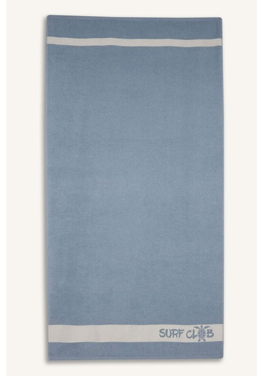 DeFacto Erkek Baskılı Pamuklu Plaj Havlusu E3163AX25SMGN1