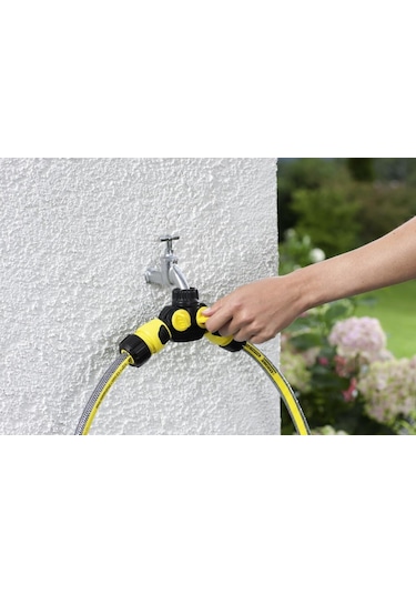 Karcher 2 Çıkışlı Musluk Adaptörü