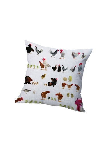 Suntek Kadife Keten Yastık Kılıfı Minder 14-numara-50x50cm