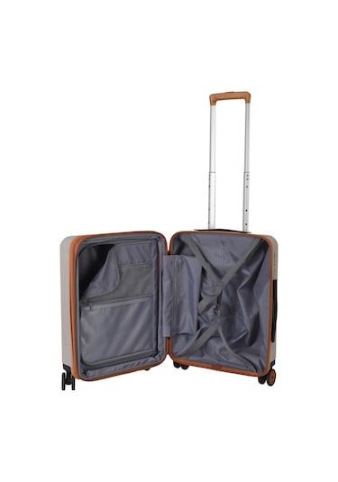 Baggaj V2521 Pc Valiz Sılver Set Beıge/champaıgne
