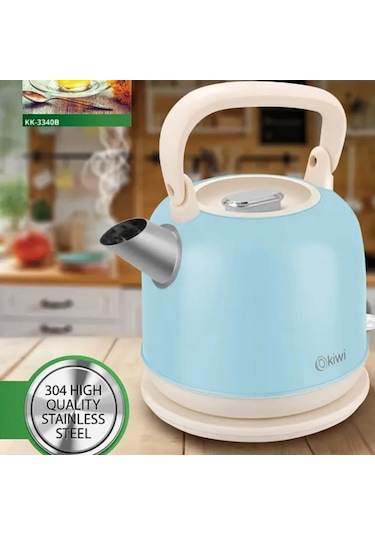 Kiwi KK-3340R Paslanmaz Çelik Retro Su Isıtıcı