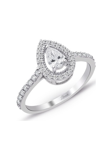 0.49 Ct Damla Pırlanta Yüzük