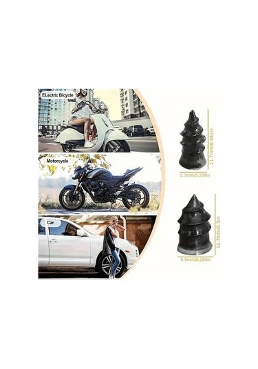 Fastbuy Turcoshop11 20'li Lastik Çivi Seti: 10 Küçük 10 Büyük Oto Ve Motosiklet Lastik Tamir Çivileri