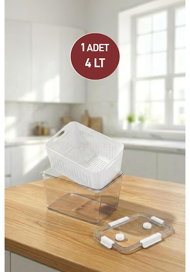 Selka Home  Lavin 4 Lt. Saklama Kabı