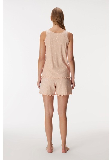Anıl Kadın Askılı V Yaka Dantel Detaylı Şort Pijama Takım SOMON Anıl Kadın Askılı V Yaka Dantel Detaylı Şort Pijama Takım SOMON