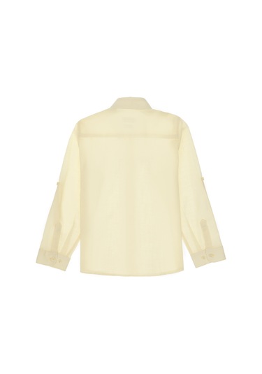 U.s. Polo Assn. Erkek Çocuk Limon Gömlek Basic 50306583-vr035 Lımon