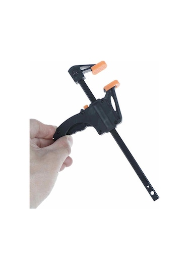 Jms F Tipi Kelepçe Hızlı Cırcır Serbest Bırakma Hızı Sıkma Ahşap Marangoz Aracı