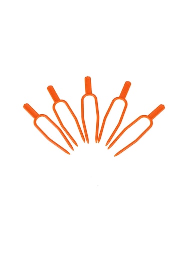 Lebihmurah 2664 50 Adet Plastik Bitki Klipleri Sabitleme Sabitleme Kelepçesi Çilek Tarımı Klip Karşılaşma