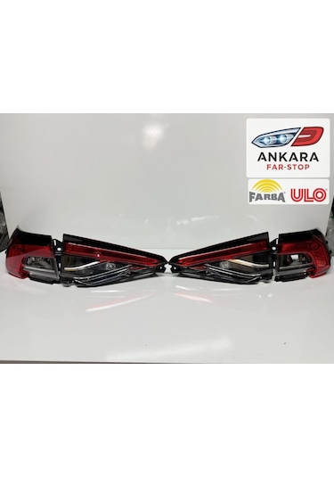Toyota Corolla 2019-2025 Stop Lambası Sağ - Sol İç Ve Dış Takım  Farba-ulo-4 Stop Ledsiz -