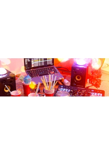 Hercules Djspeaker 32 Party Led Işıklı Aktif Dj Monitörü