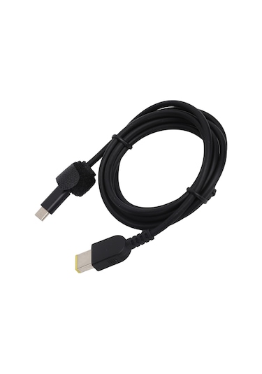 Vkemall Jorındo Jd0103 65w 1.5m Tipi-c'den Kare Ağıza Pd Dizüstü Bilgisayar Hızlı Şarj Kablosu, Pvc + Bakır Tel, Esnek Ve Dayanıklı