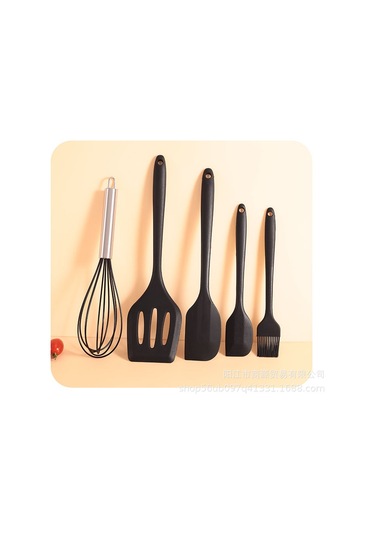 Jian Fan Silikon Spatula, Yiyecek Sıcaklığı Yüksek Sıcaklığıdirençli Tuzağı, Özel Futfak Soğuk Tavanı, Spatula, Sıcıcıçorbaşı Kaşağı, Ev Futfakı Seti, Kırmızırrenk Kırmızı
