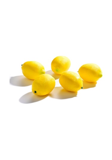 Yapay Meyve Sebze Limon Aşırı Doğal 1. Kalite