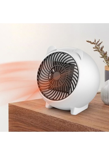 Flybuy Pratik Ve Hızlı Isınan Ptc Seramik Mini Isıtıcı - Sessiz Ve Enerji Tasarruflu