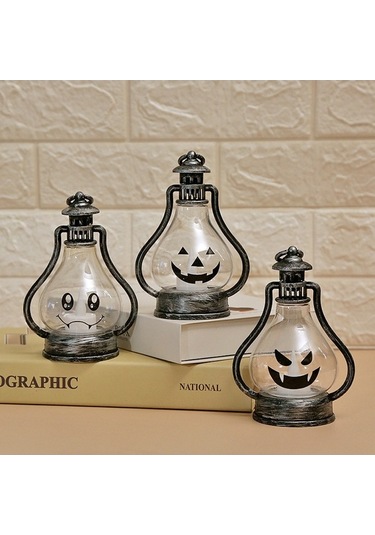 Pazly Cadılar Bayramı Siyah Balkabağı Feneri Model B Diğer Diğer