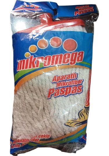 Mikro Mega Geniş Mop Pamuklu Püskül Islak Paspas Ucu