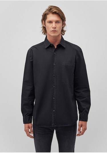 Mavi - Siyah Gömlek 0211113-900 Siyah