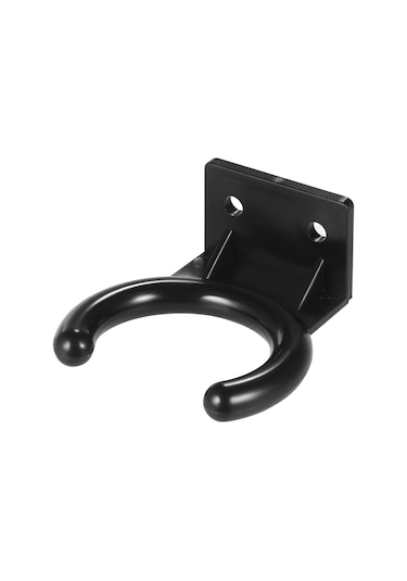 Reedark Kablosuz Mikrofon Duvara Monte Askısı - Siyah Plastik, 34mm İç Çap, 4mm Vidalı