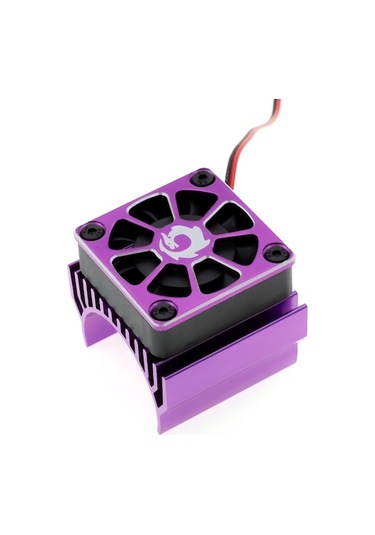 Traxxas Trx-4 Ve Trx-6 G631/10 İçin Mor Motor Soğutma Fanı - 40x41x35mm, 4.8-11.1v