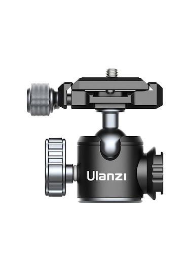 U-80l Arca Side Cold Shoe Ball Head Tripod Başlığı Siyah