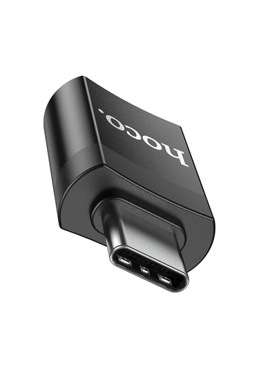 Hoco. Ua17 Tak Çalıştır Type-c To Usb 3.0 Dönüştürücü - Siyah