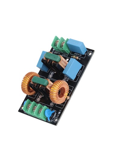 Maiyame 10a Emı Güç Filtresi, Ac 110-250v, Üç Aşamalı Filtreleme, Yüksek Frekans Gürültüsünü Azaltır