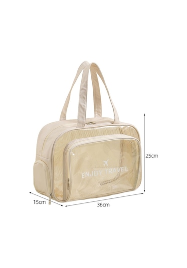 Su Geçirmez Yüzme Plaj Çantası Tuvalet Ve Kozmetik Çantası, Renk: Siyah No Shoe Warehouse Siyah