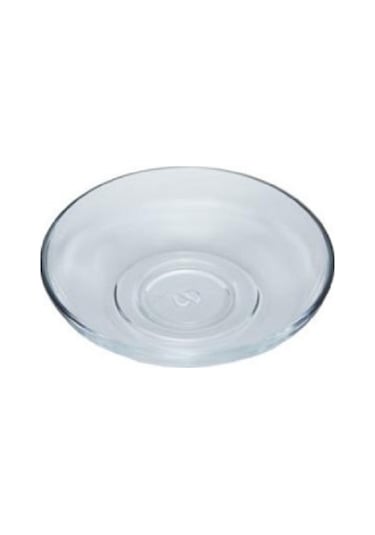 Paşabahçe 54251 Aida Çay Tabağı 6'lı Şeffaf