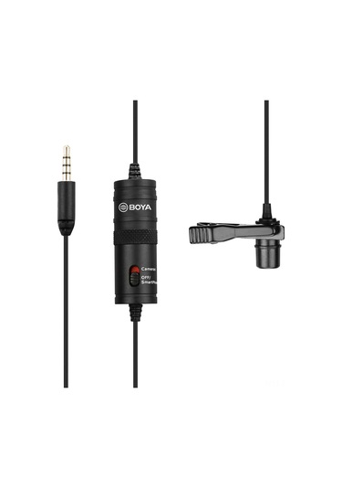 Singree Boya By-m1 Kablolu Klips Mikrofon - Akıllı Telefon, Dslr, Kamera Ve Pc İçin Çok Yönlü Ses Kaydı