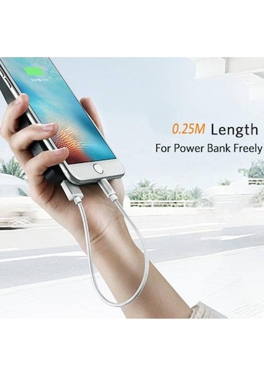 Mavi İos Uyumlu, Type-c Ve Mikro Usb İçin Ekstra Uzun 10ft Naylon Örgülü Usb Şarj Kablosu, Dayanıklı Ve Hızlı Şarj 1.5m Type-c