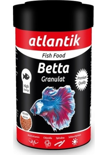 Atlantik Betta Ganulat 30 G 100 Ml Balık Yemi