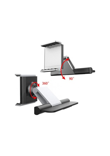 Monyee Araç Cd Slot Telefon Tutucu: 360 Döner, 3.5-5.5 İnç Telefonlar İçin, Alüminyum-abs Malzeme, Araç İçi Navigasyon Ve Telefon Tutma
