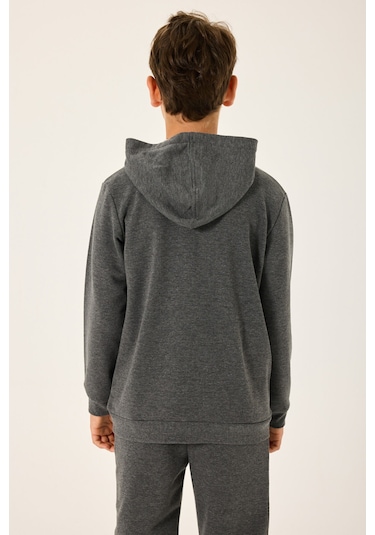Rolypoly Erkek Çocuk Gri Sweatshirt Gri