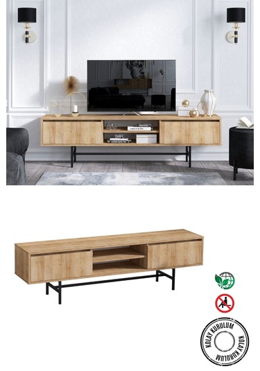 Decormet Matias Tv Sehpası Safir Meşe Diğer