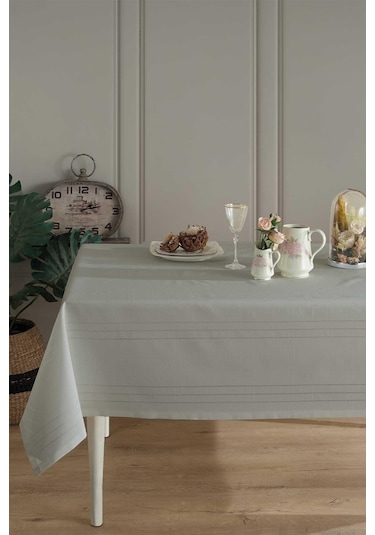 Elart Dertsiz Dream Masa Örtüsü 160 x 220 CM Gri