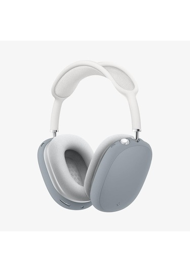 Spigen Silikon Fit Airpods Uyumlu Max Gri Renk Kılıf Gri